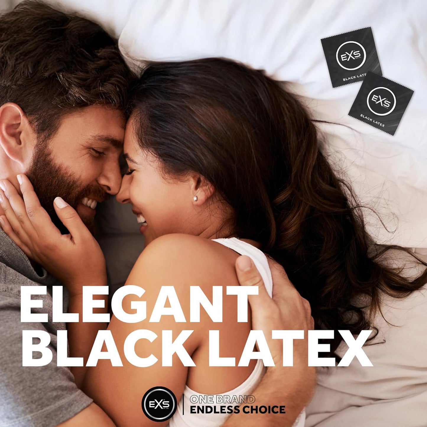 EXS Black Latex Condoms