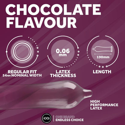 EXS Chocolate Flavoured Condoms