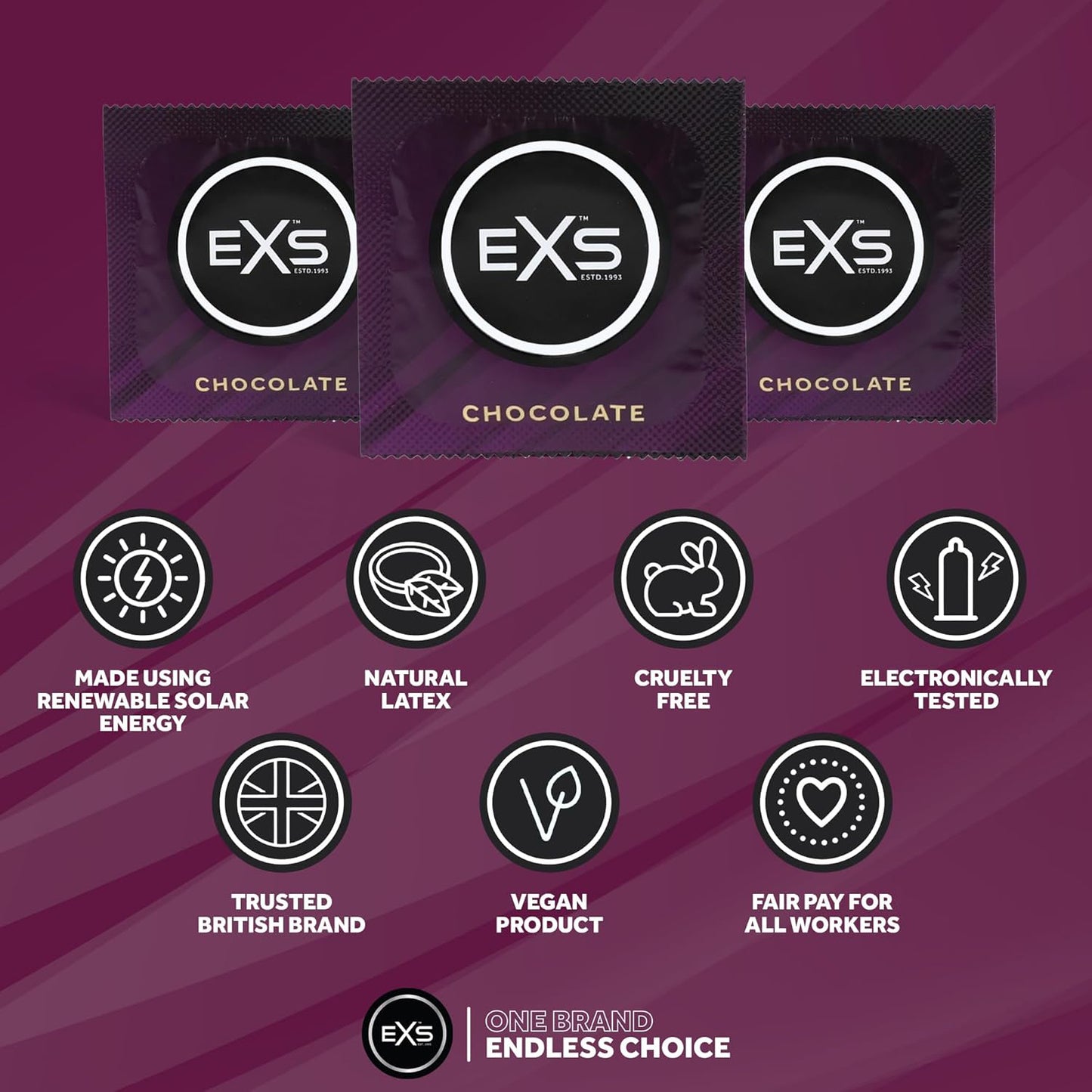 EXS Chocolate Flavoured Condoms