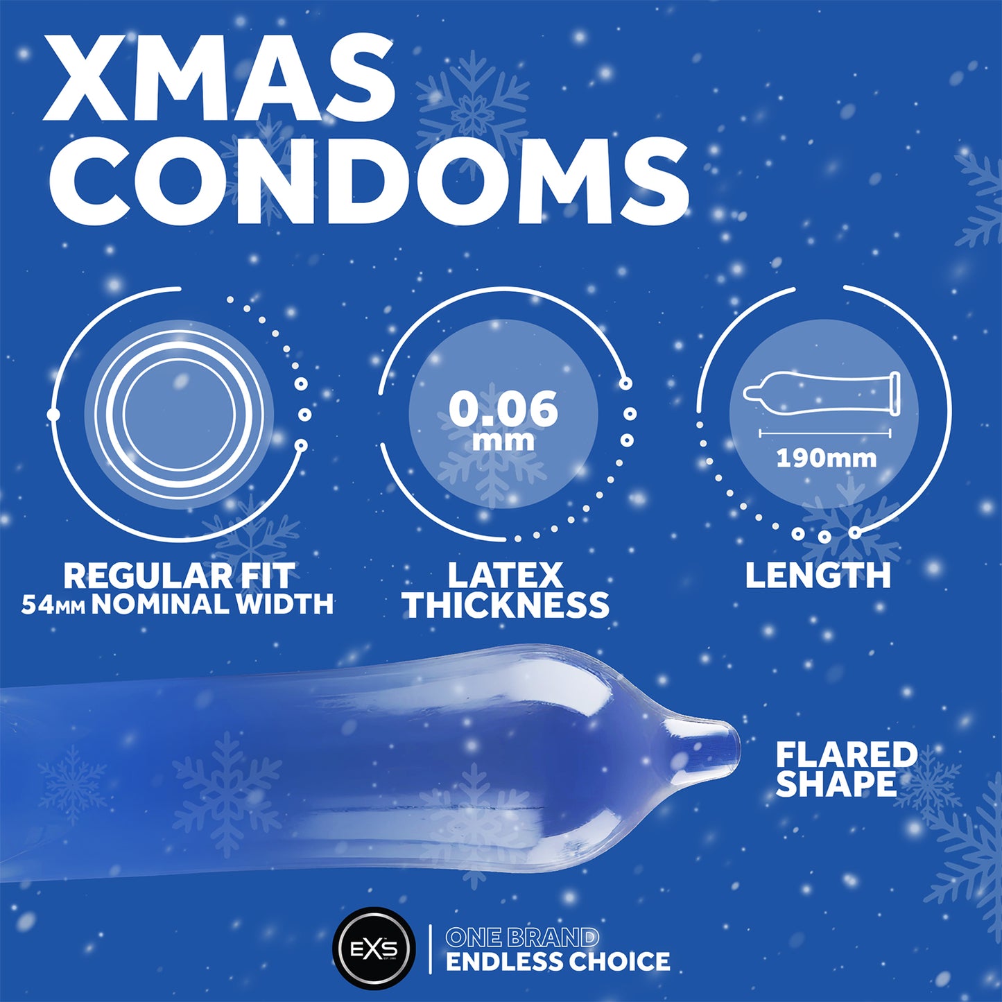 EXS Christmas Themed Condoms