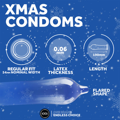 EXS Christmas Themed Condoms