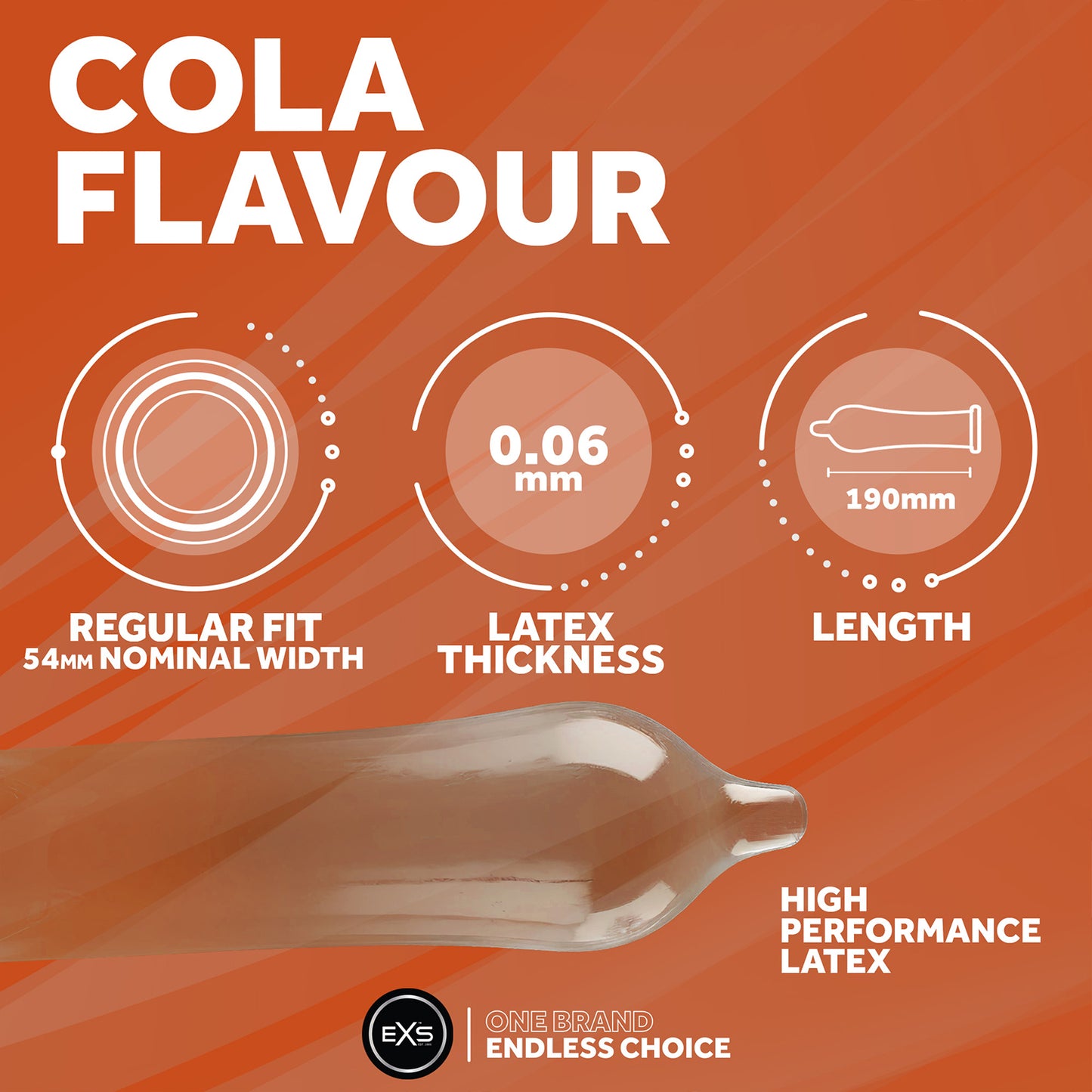 EXS Cola Flavoured Condoms