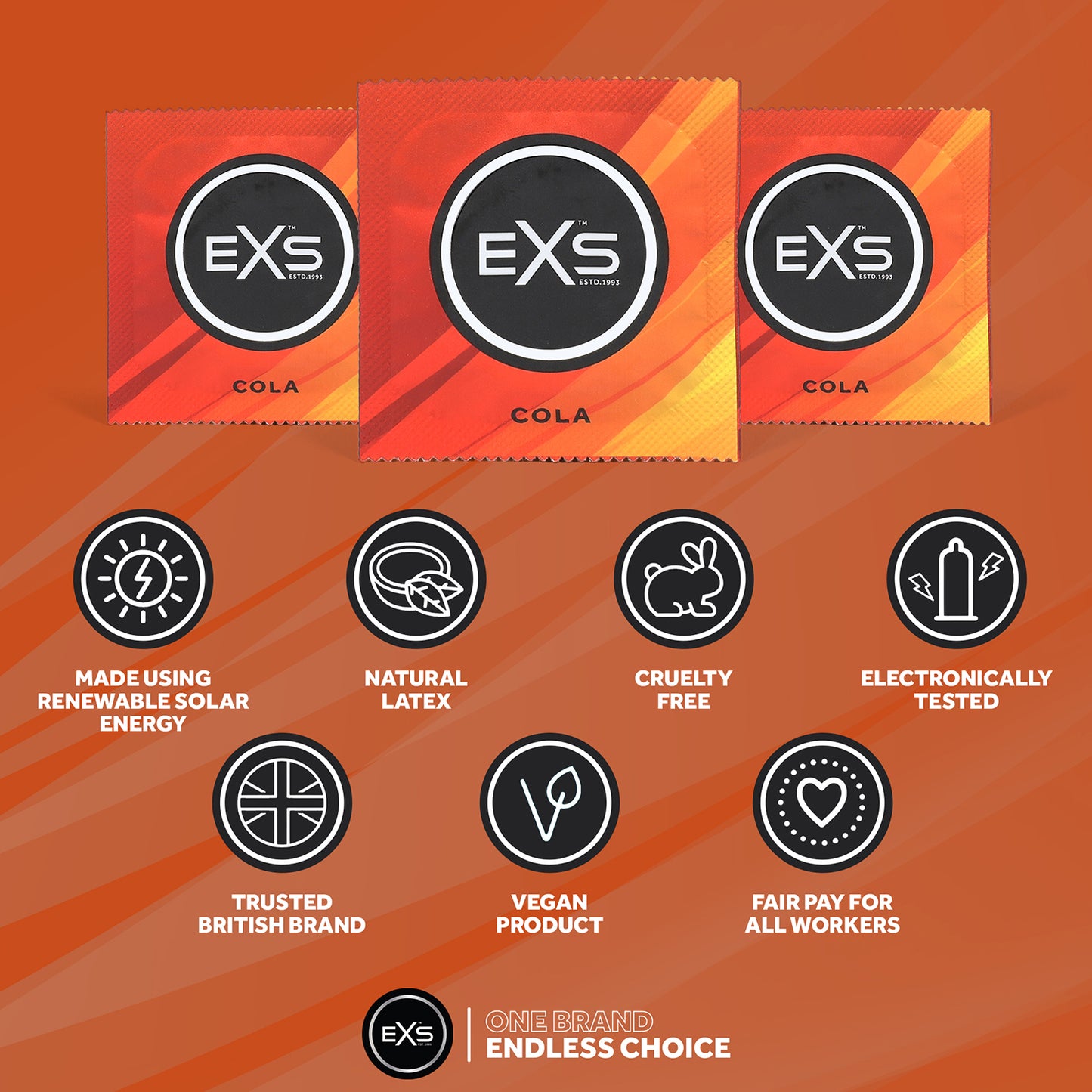 EXS Cola Flavoured Condoms
