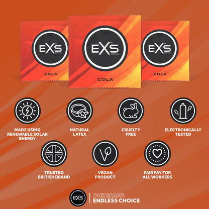 EXS Cola Flavoured Condoms