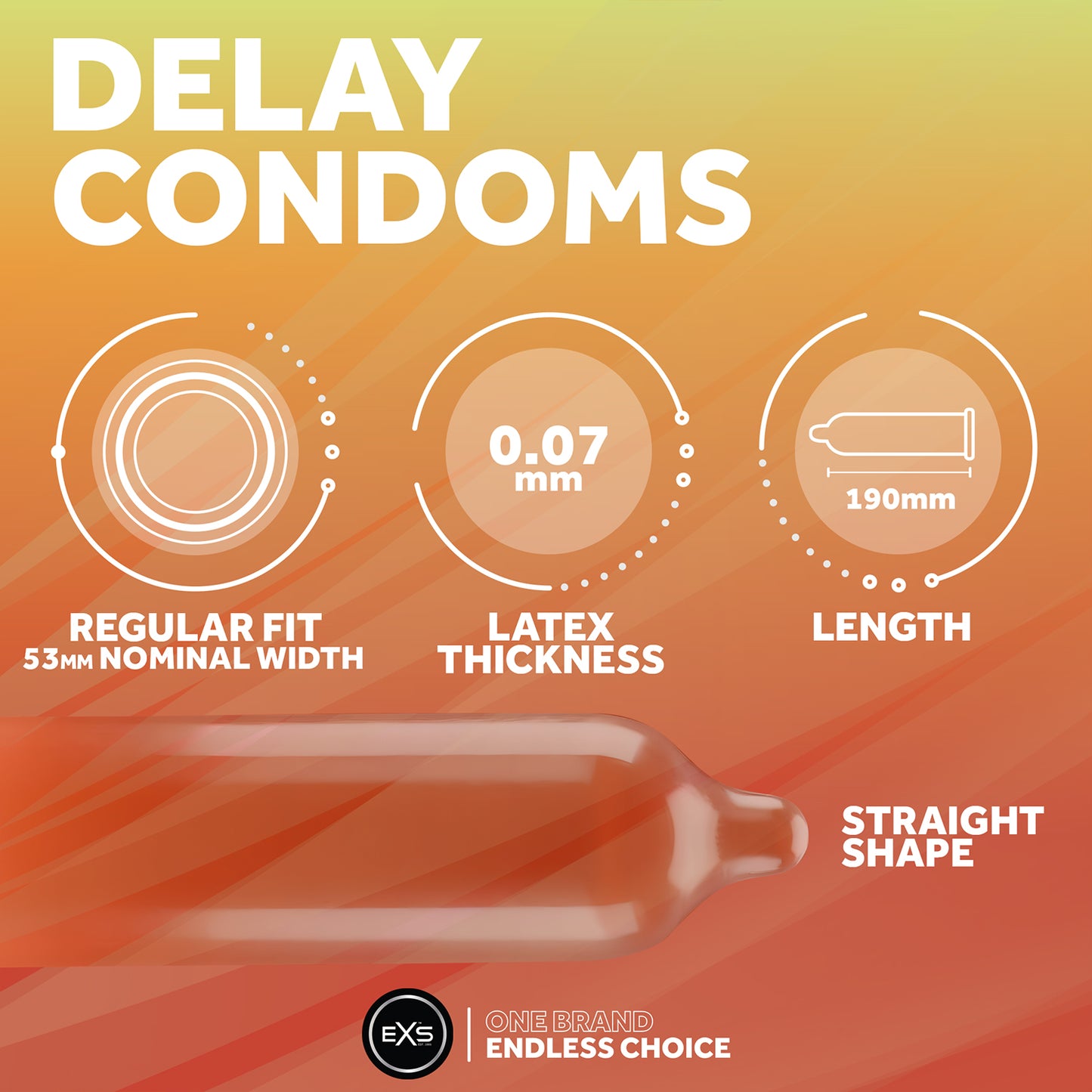 EXS Delay Endurance Condoms
