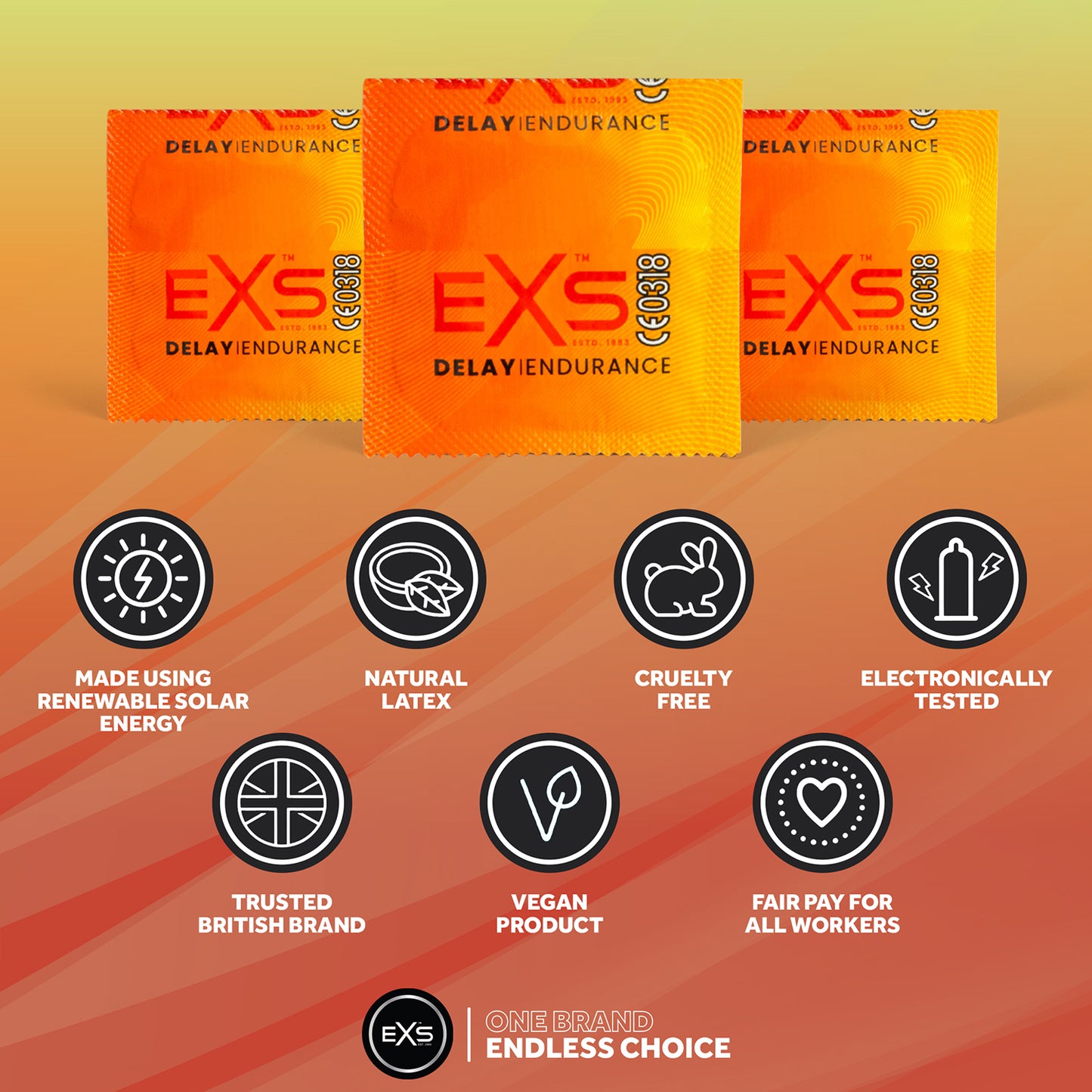 EXS Delay Endurance Condoms
