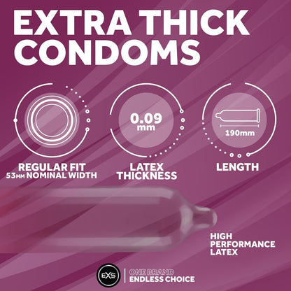 EXS Extra Thick Condoms
