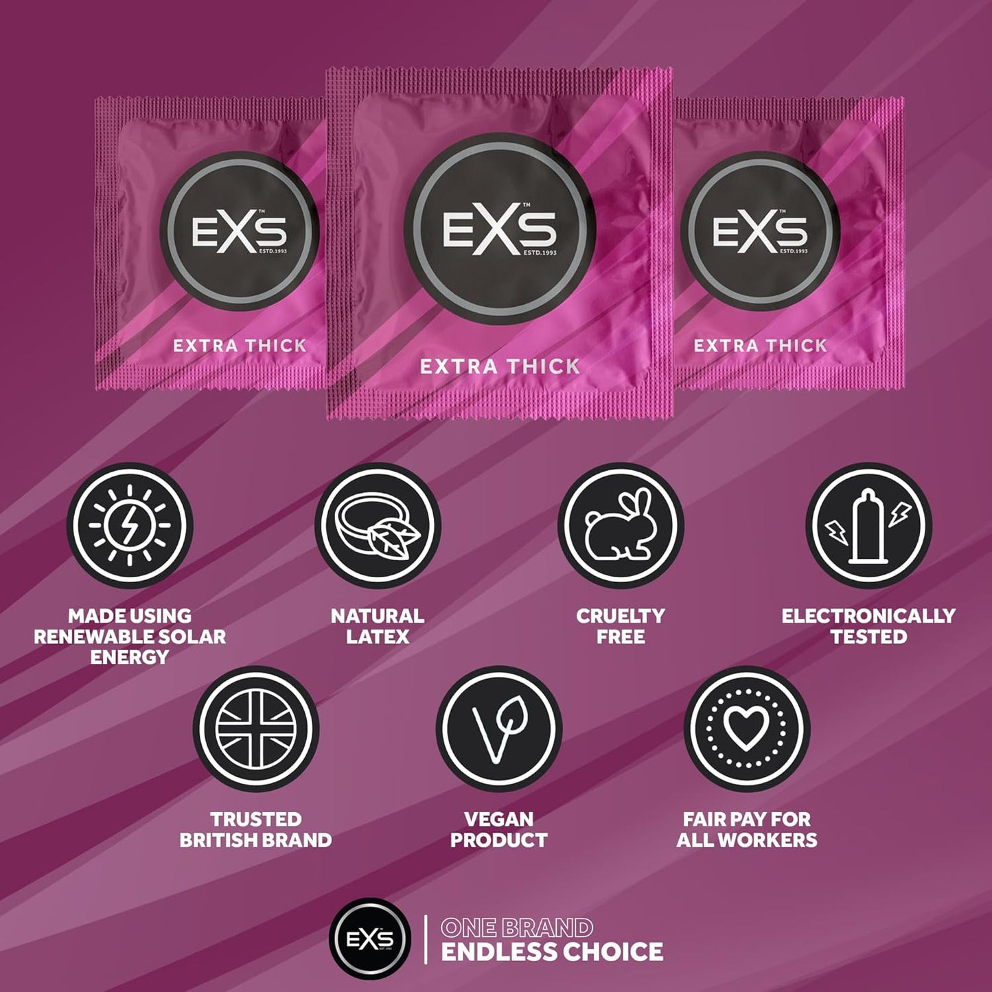EXS Extra Thick Condoms