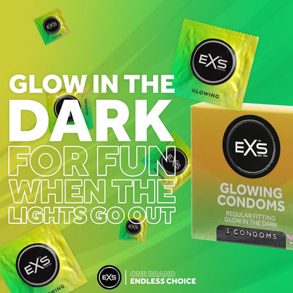 EXS Glow In The Dark Condoms