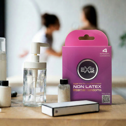 EXS Non-Latex Internal Lace Loop Condoms