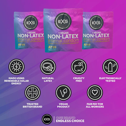 EXS Non-Latex Internal Standard Loop Condoms