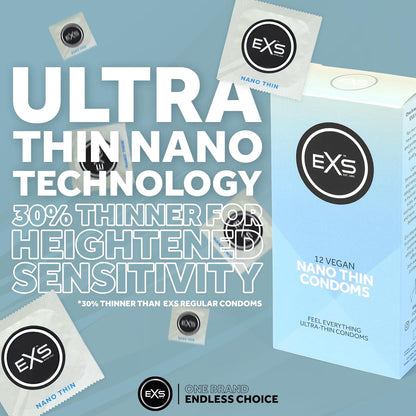 EXS Nano Thin 53mm Condoms