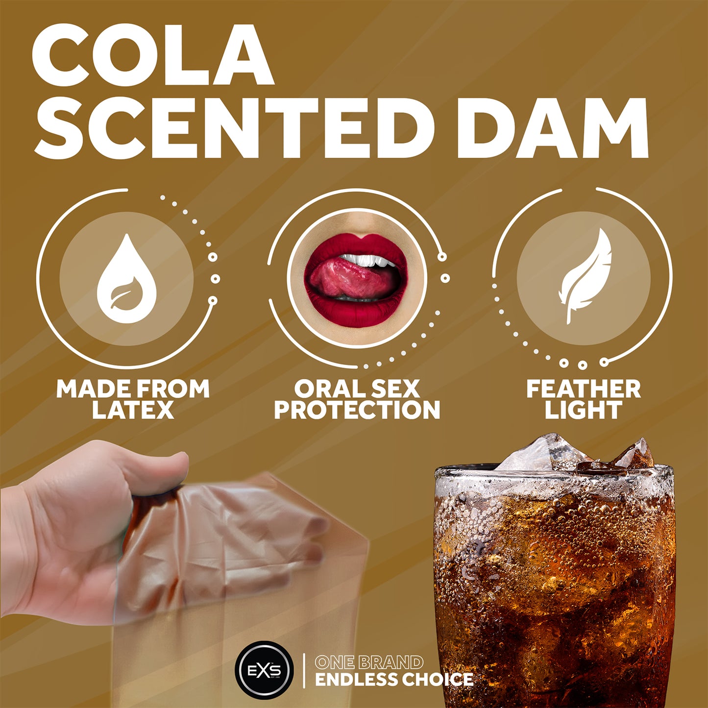 EXS Cola Flavoured Oral Dams