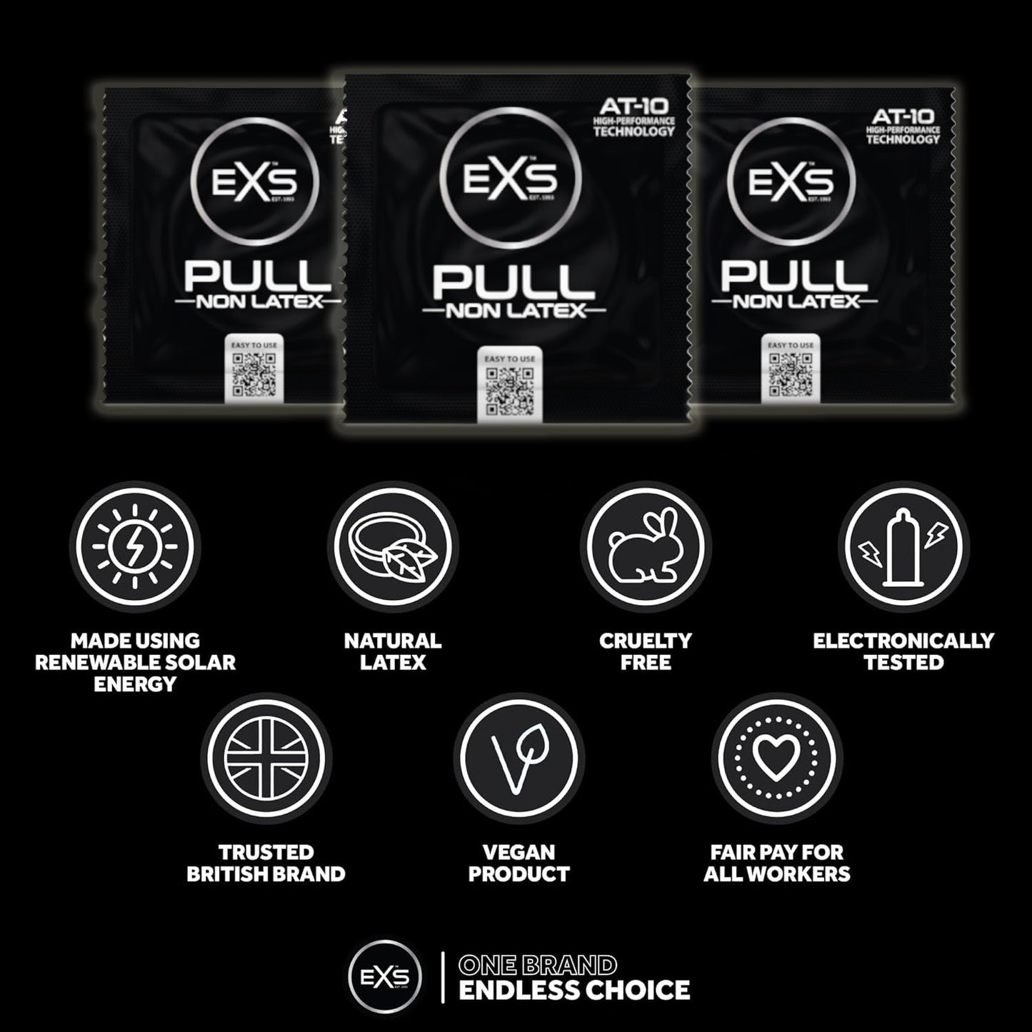EXS Pull Non-Latex Condoms