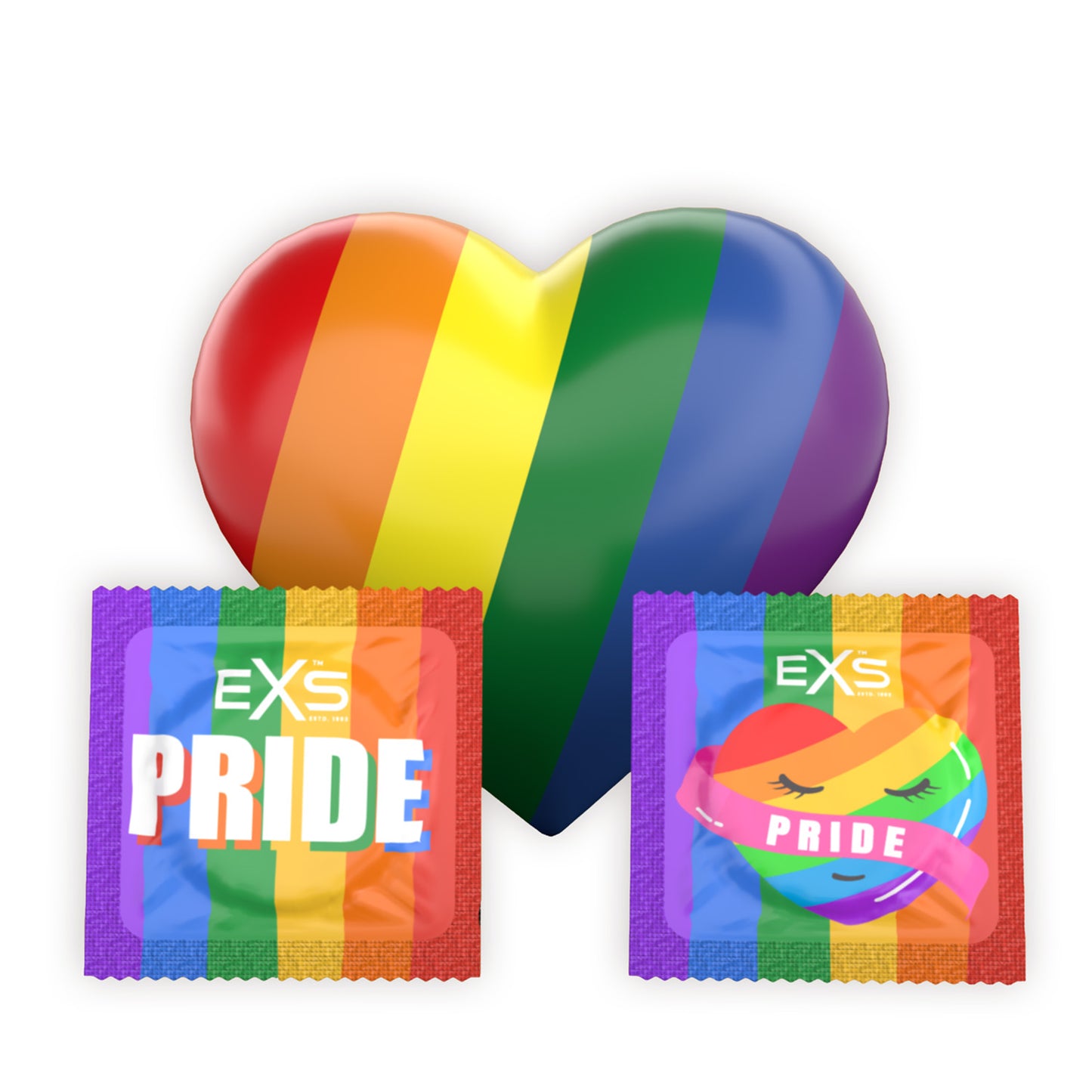EXS Pride Themed Condoms