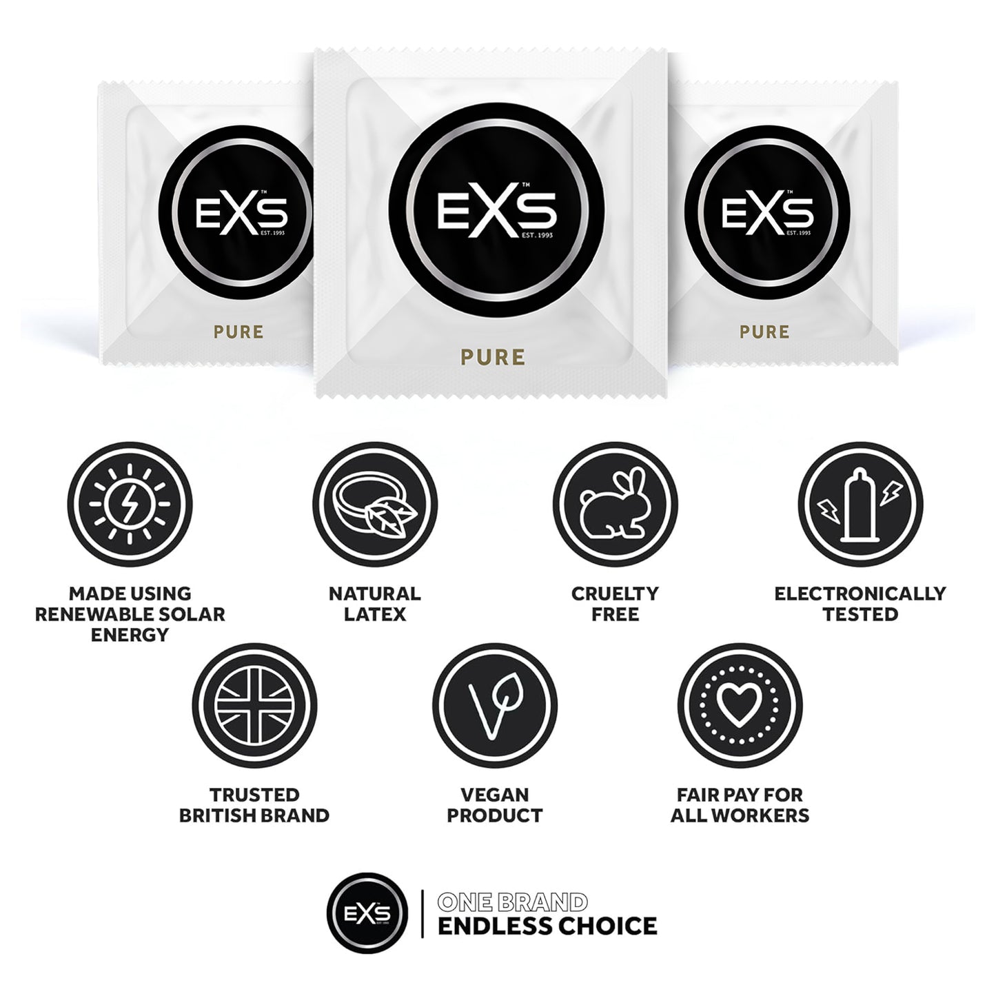 EXS Pure RRI Condoms