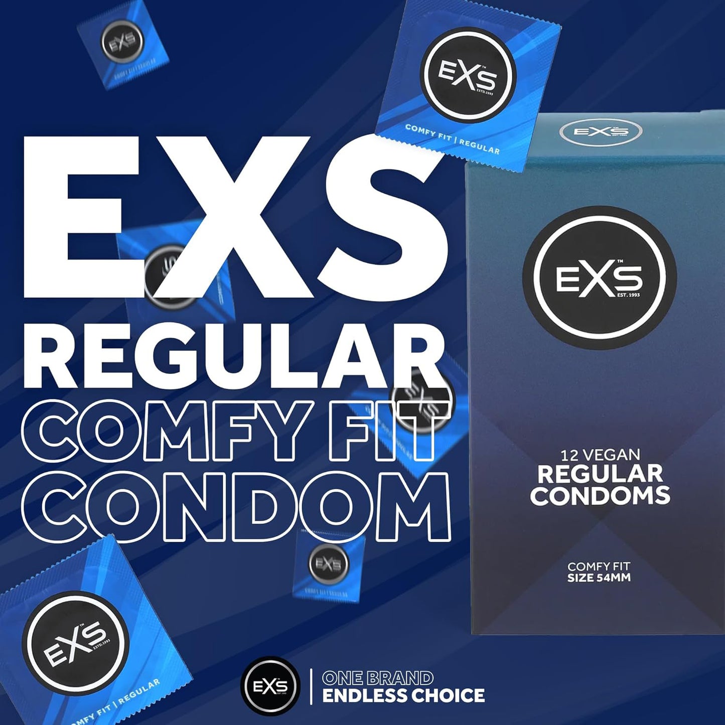 EXS Regular 54mm Condoms