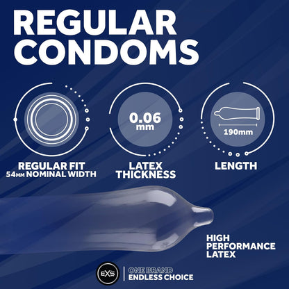 EXS Regular 54mm Condoms