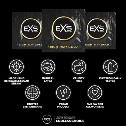 EXS Rightway Gold Condoms