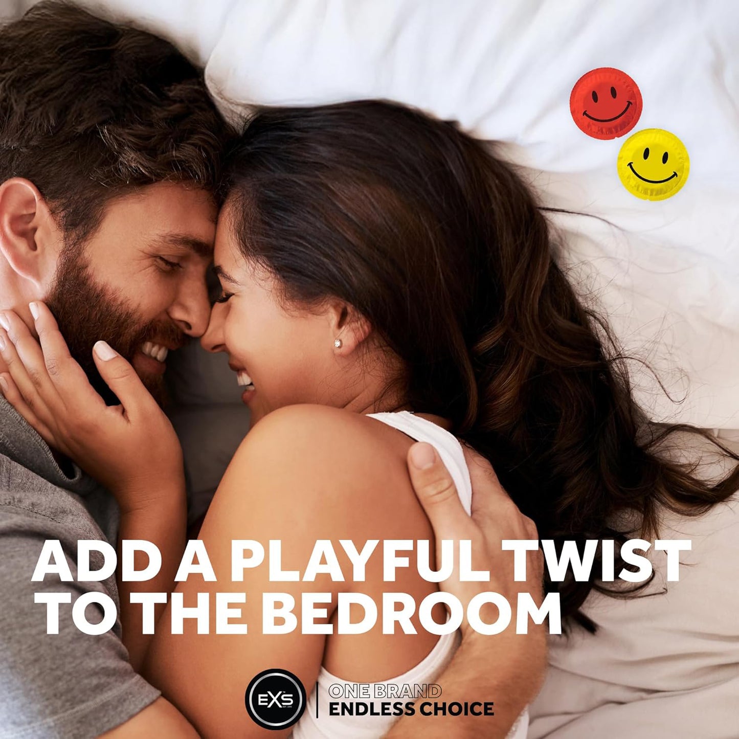 EXS Circular Smiley Face Condoms