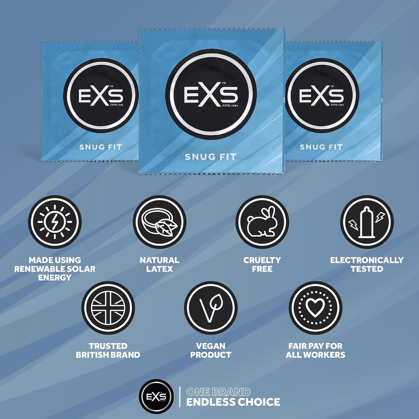 EXS Snug Fit 49mm Condoms