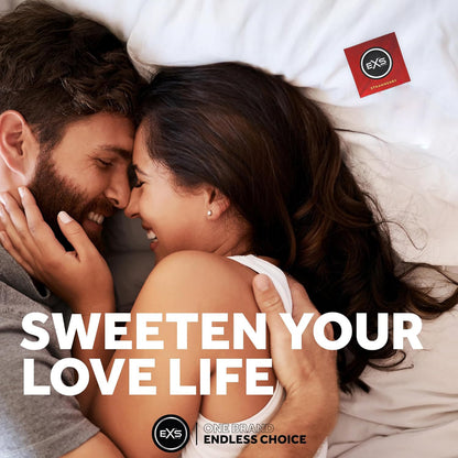 EXS Strawberry Flavoured Condoms