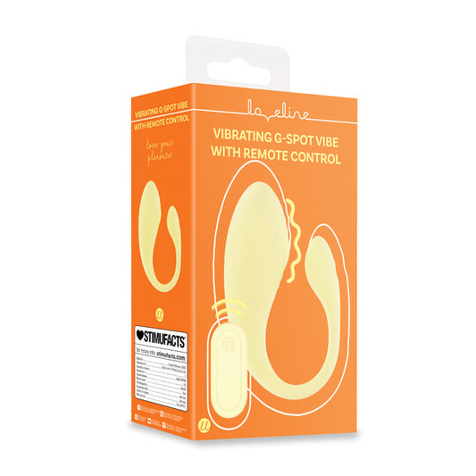 Loveline Vibrating G-Spot Vibe With Remote Control
