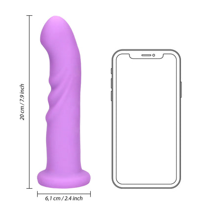 Loveline Ultra Soft Silicone Rotating G-Spot Vibrator