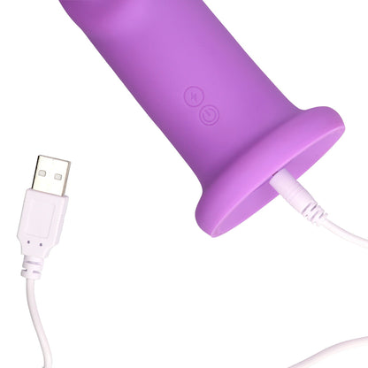 Loveline Ultra Soft Silicone Rotating G-Spot Vibrator