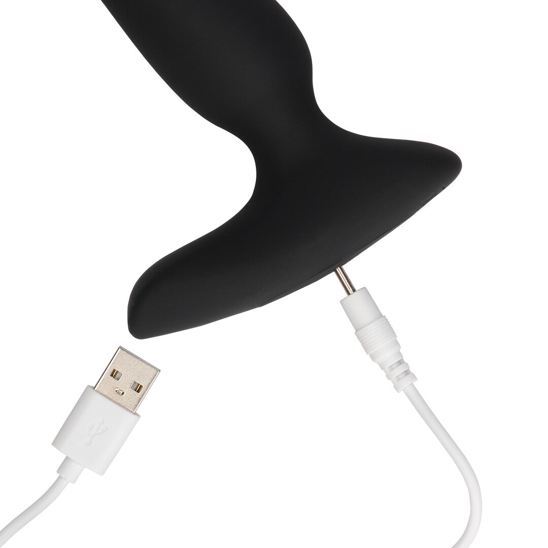 Loveline Beaded Vibrating Anal Plug With Remote Control