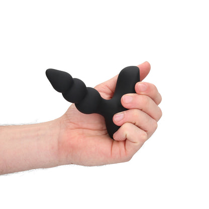 Loveline Beaded Vibrating Anal Plug With Remote Control