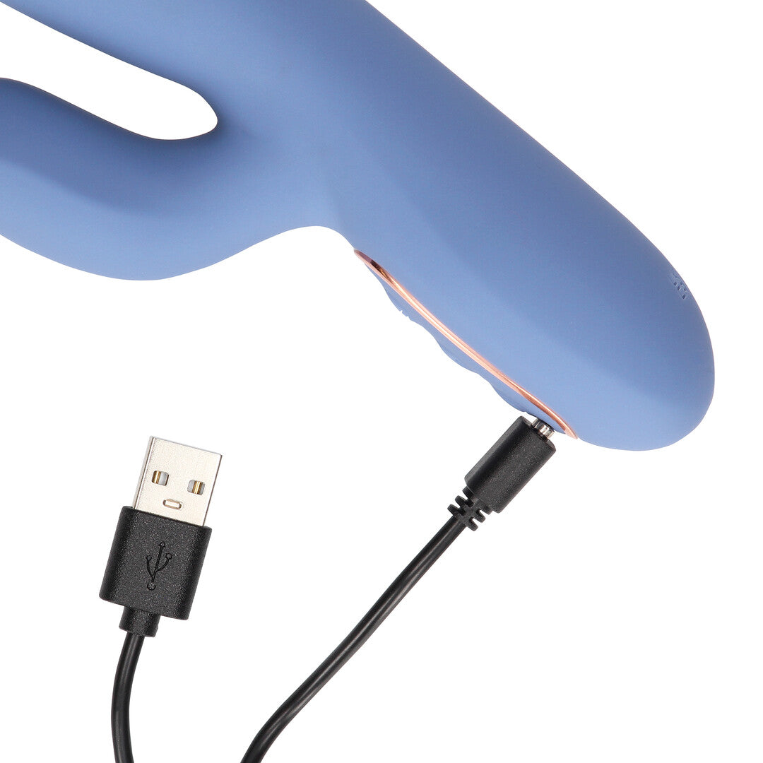 Loveline Warming Rotating Beads and Thrusting Rabbit Vibrator