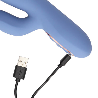 Loveline Warming Rotating Beads and Thrusting Rabbit Vibrator