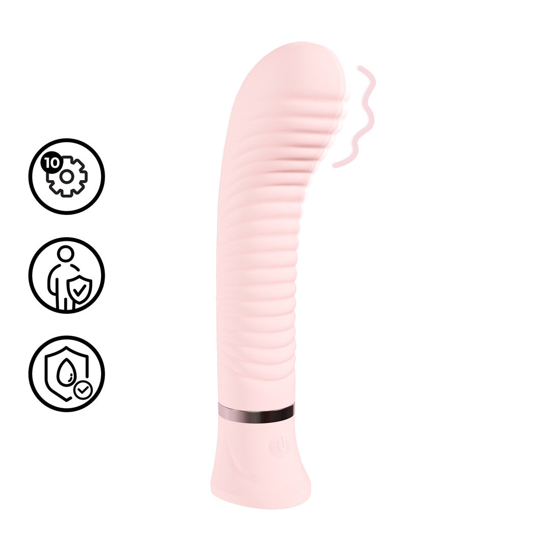 Loveline International Divine Ribbed G-Spot Vibrator
