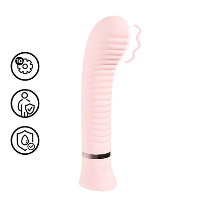 Loveline International Divine Ribbed G-Spot Vibrator