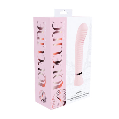 Loveline International Divine Ribbed G-Spot Vibrator