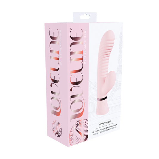 Loveline International Mystique Ribbed Rabbit Vibrator