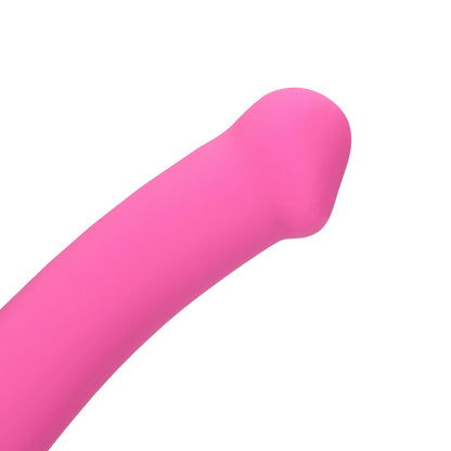 Loveline Non-Phallic Vibrating Dildo Medium