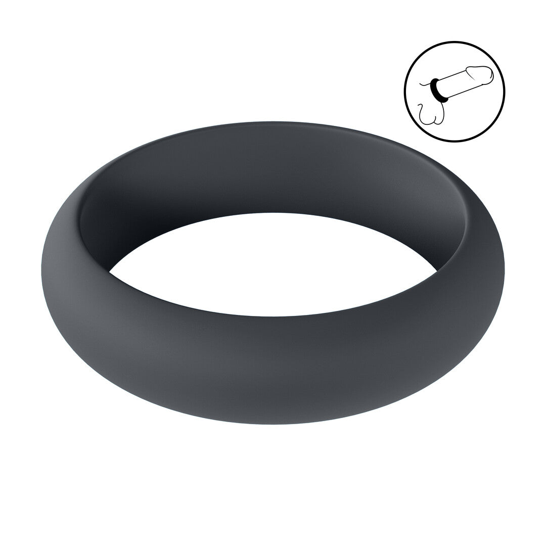 Levelz Wide O Silicone Cockring XL 50mm