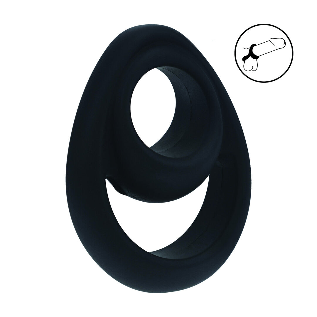 Levelz Double Ergo Silicone Cockring