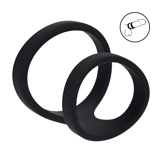 Levelz 2 Loop Silicone Cockring