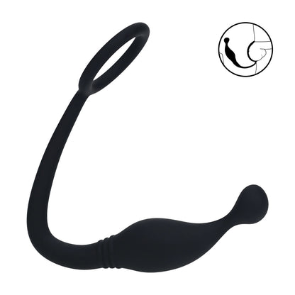 Levelz Silicone Cockring With Prostate Stimulator S