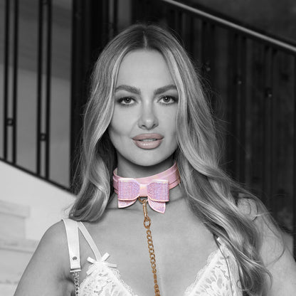 Ouch! Paris Collection Collar With Leash