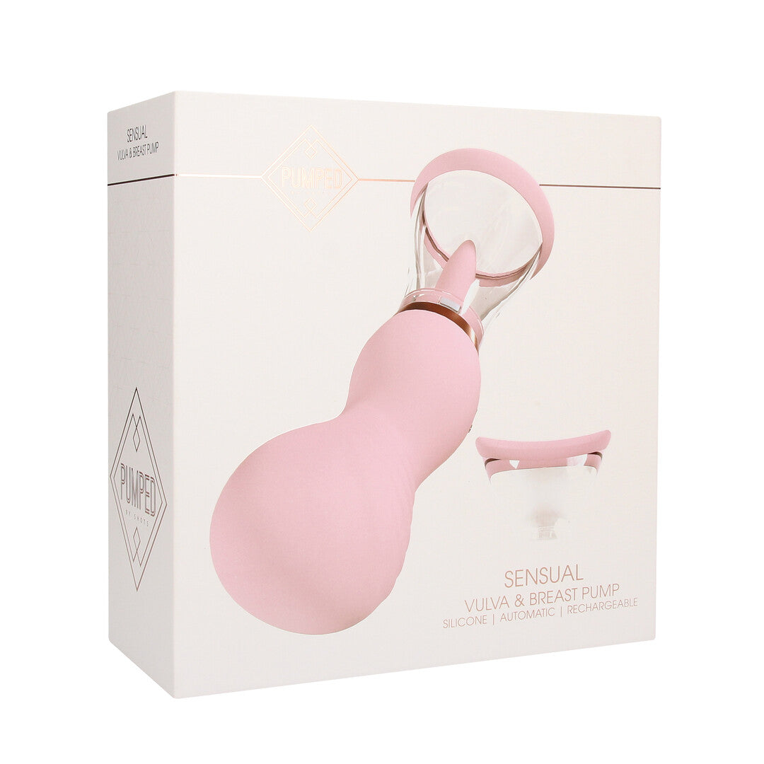 Pumped Sensual Rechargeable Vulva And Breast Pump
