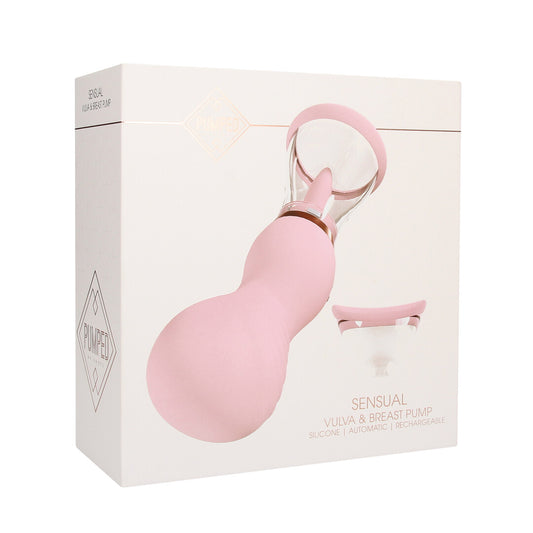 Pumped Sensual Rechargeable Vulva And Breast Pump
