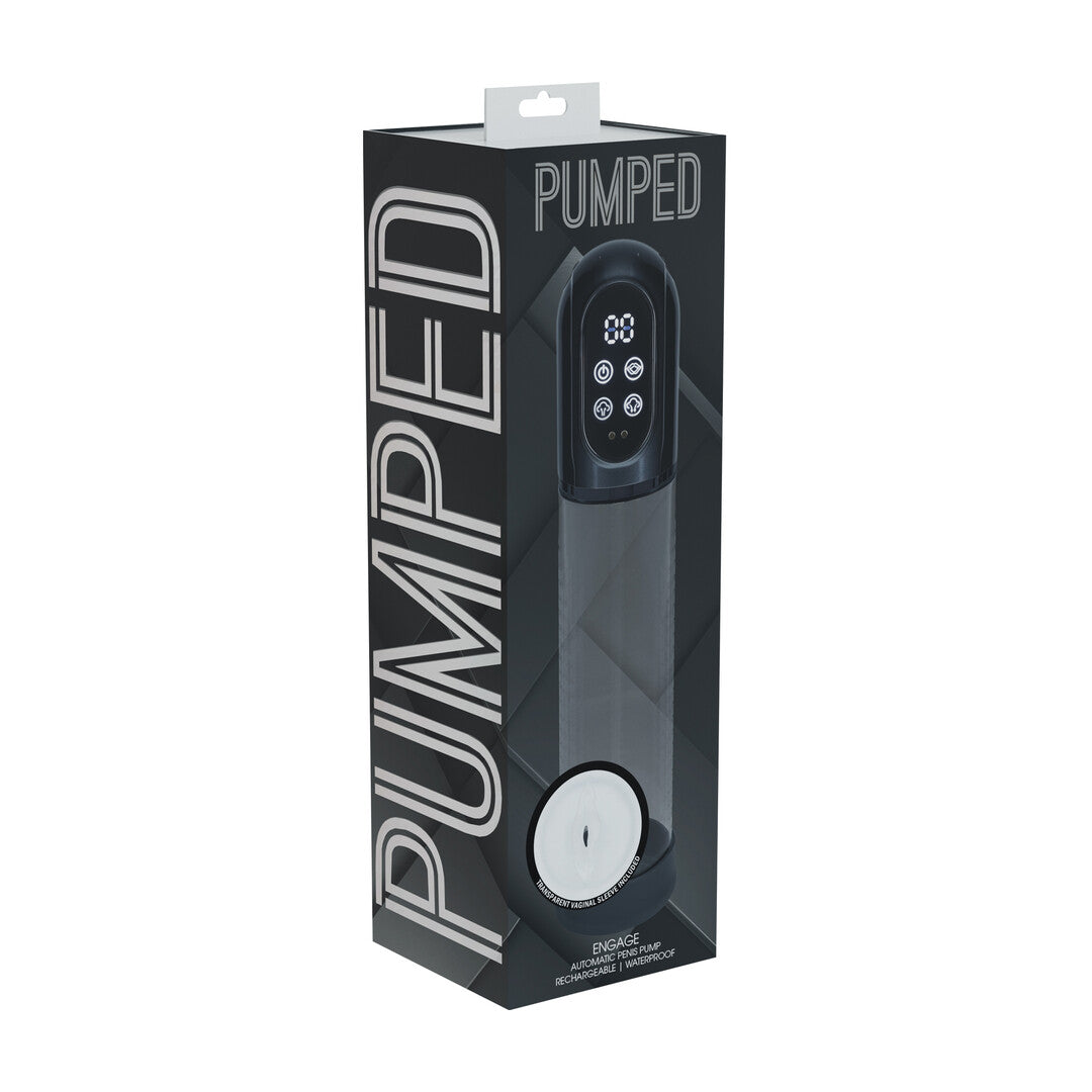Pumped Engage Automatic Waterproof Penis Pump And Masturbator
