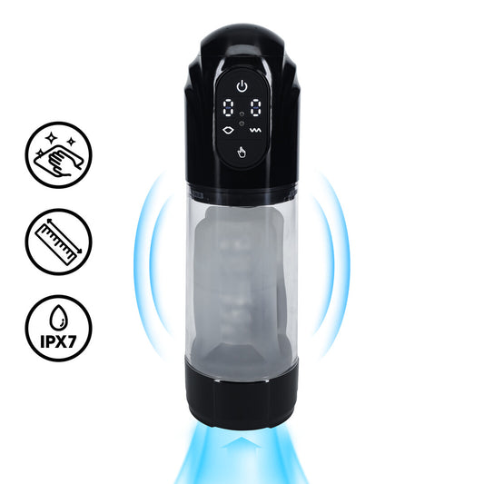 Pumped Technothrust Automatic Waterproof Masturbator Pump