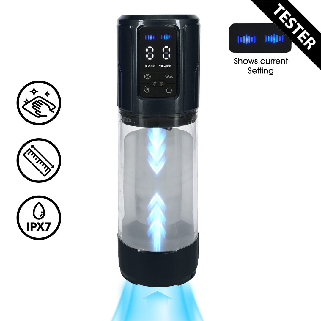 Pumped Ultralift Automatic Waterproof Masturbator Pump