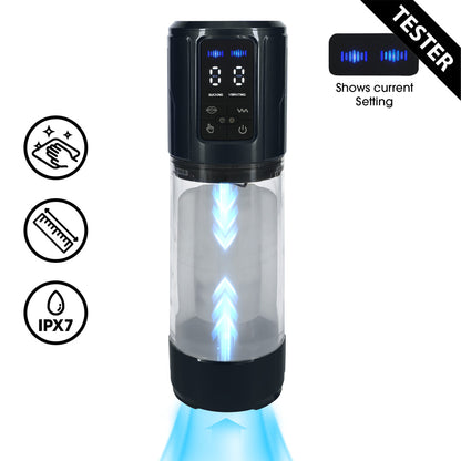 Pumped Ultralift Automatic Waterproof Masturbator Pump