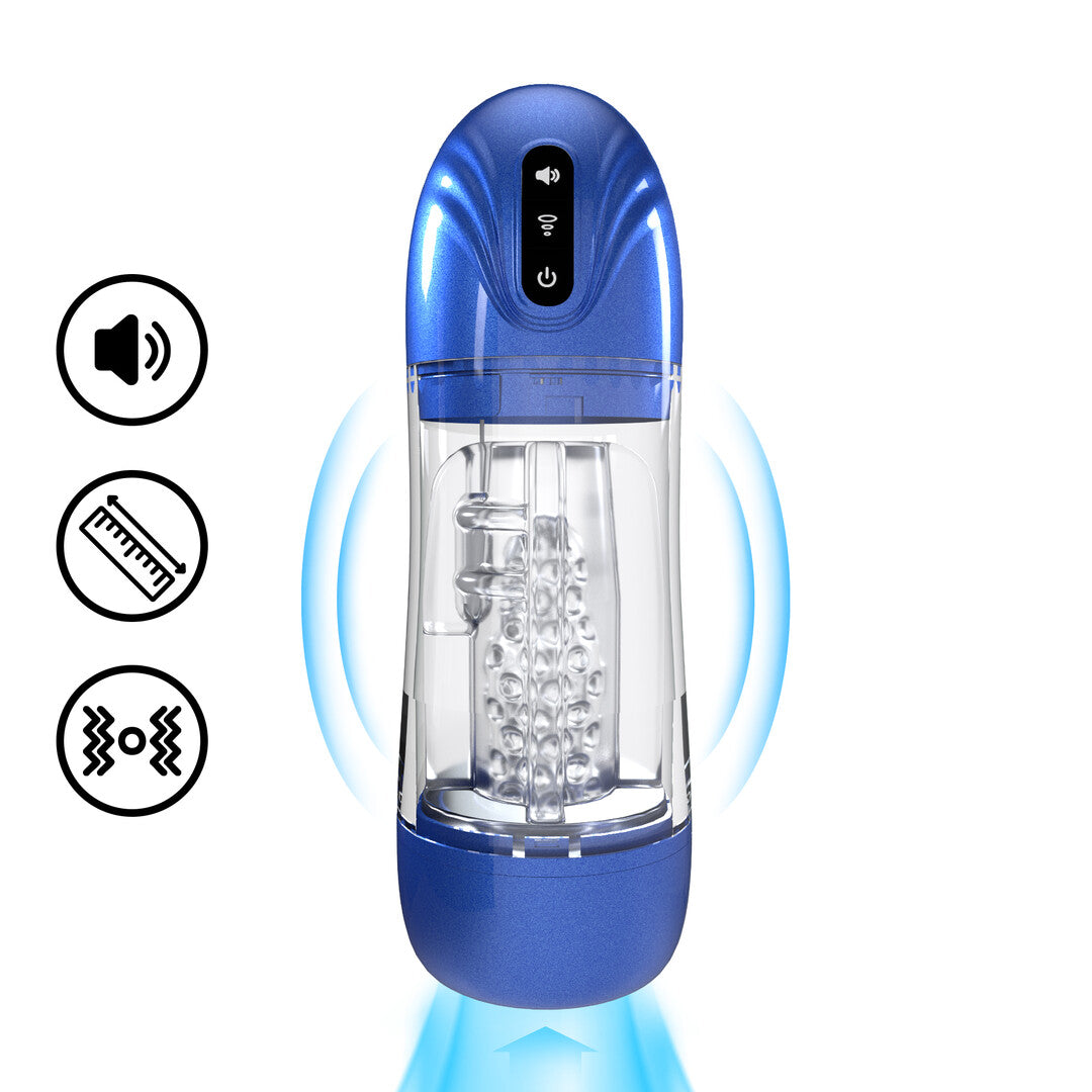 Pumped Sonicpull Suction And Vibration Masturbator Pump Multimedia Enhanced